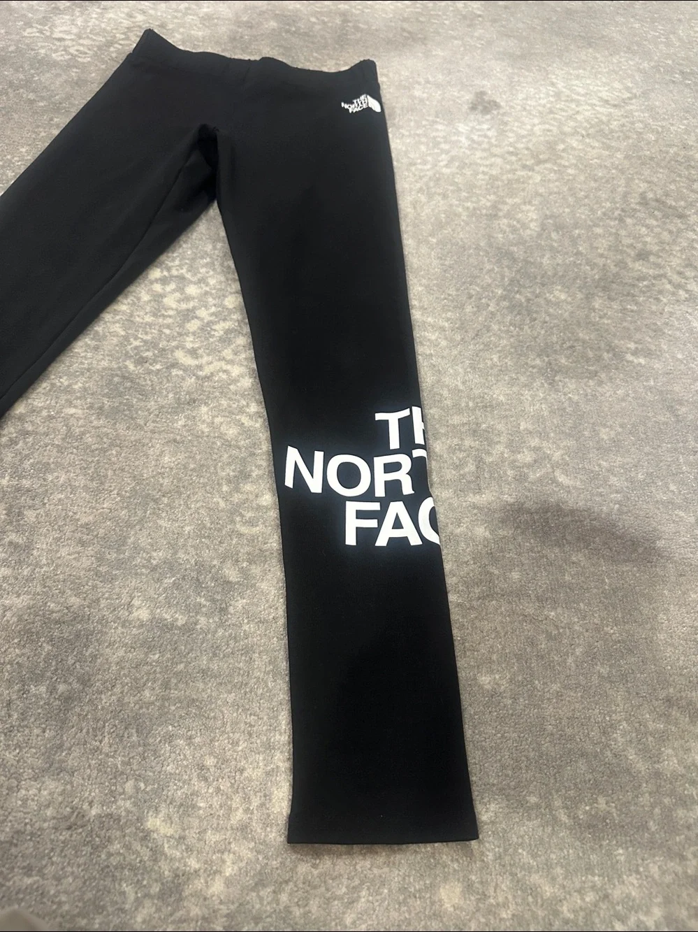 THE NORTH FACE KIDS LEGGINGS SIZE 12 BLACK AND WHITE - Picture 7 of 8